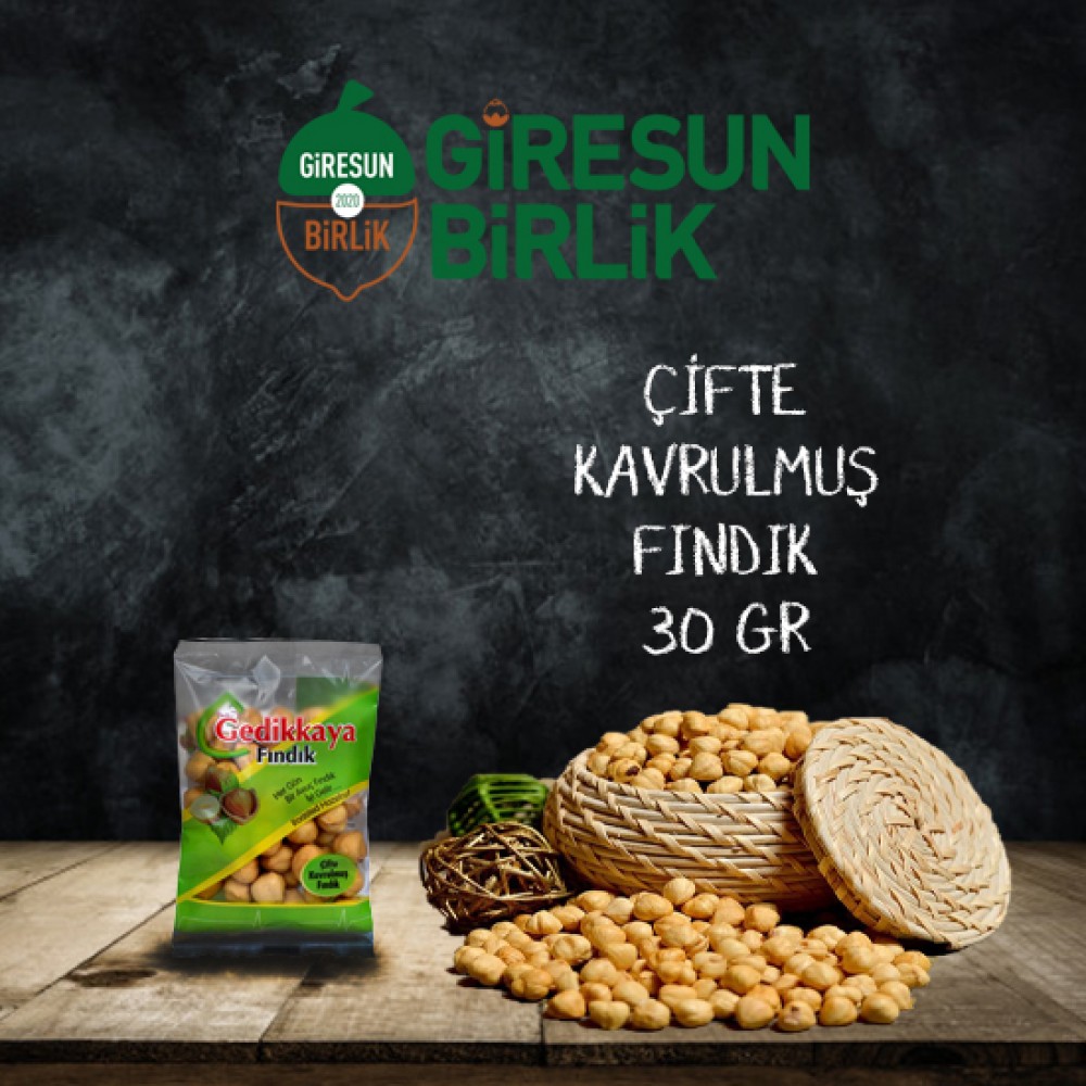 Çifte Kavrulmuş Fındık 30 gr