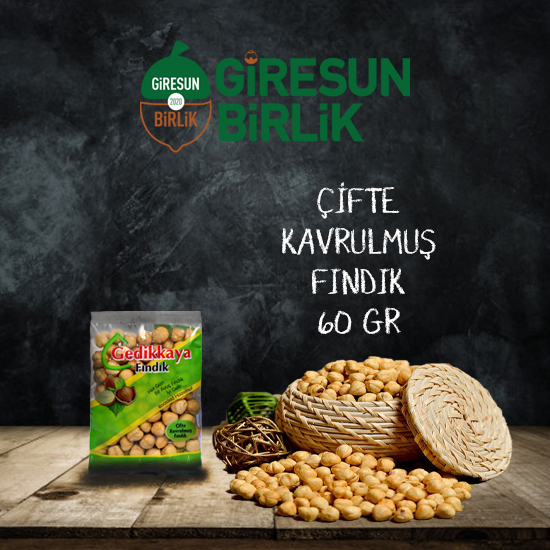 Çifte Kavrulmuş Fındık 60 gr